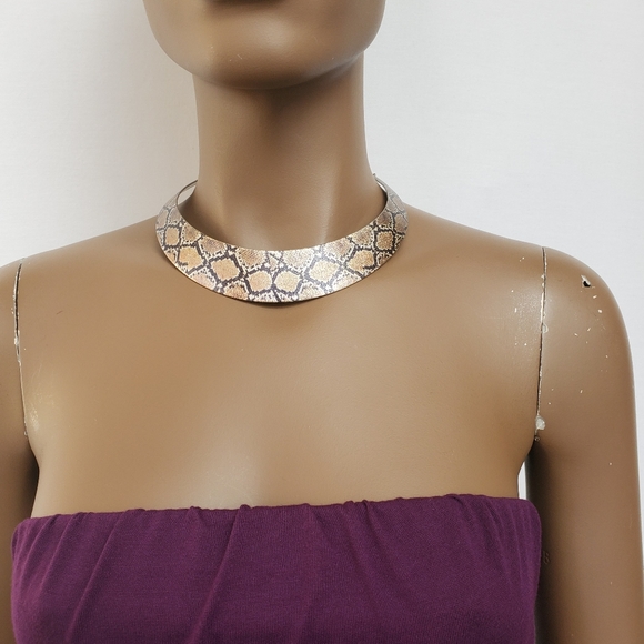 Style & Co. Jewelry - Snake skin collar